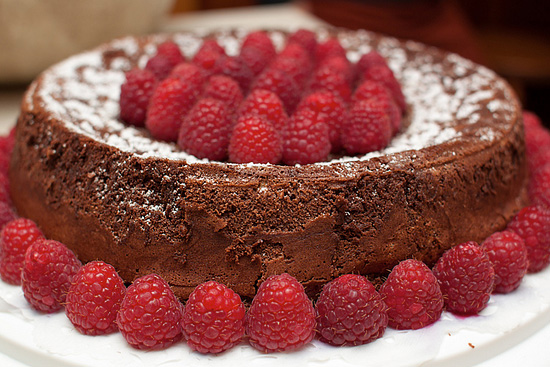 raspberry chocolate cake